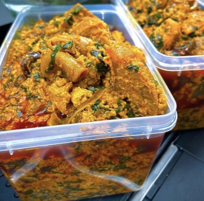 image of egusi soup at Nigerian groceries online