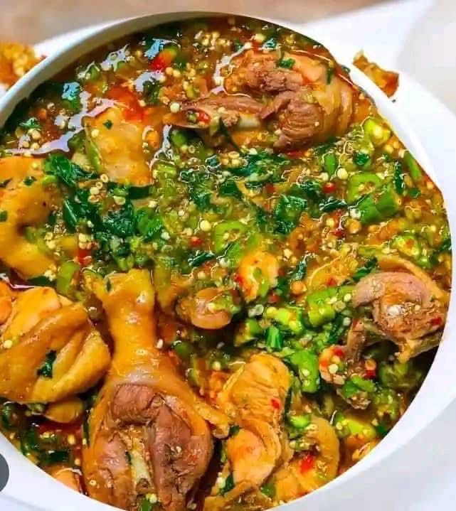 okro soup image at Nigerian groceries online