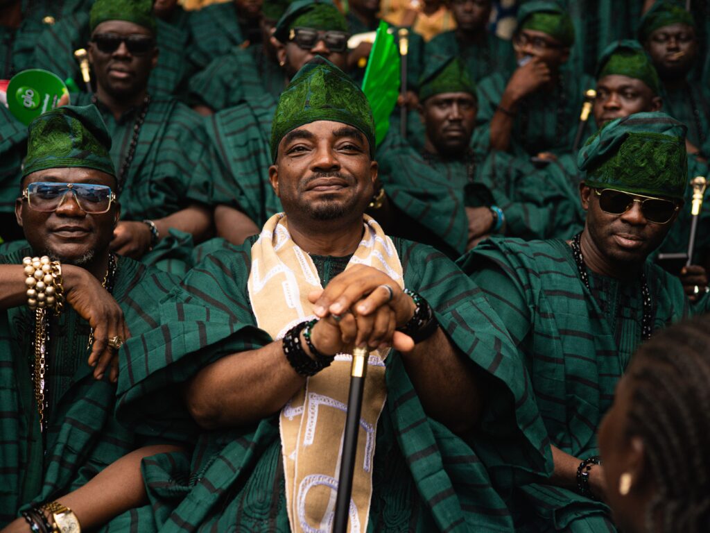 Diaspora family traveling internationally using their legal Nigerian dual citizenship status.