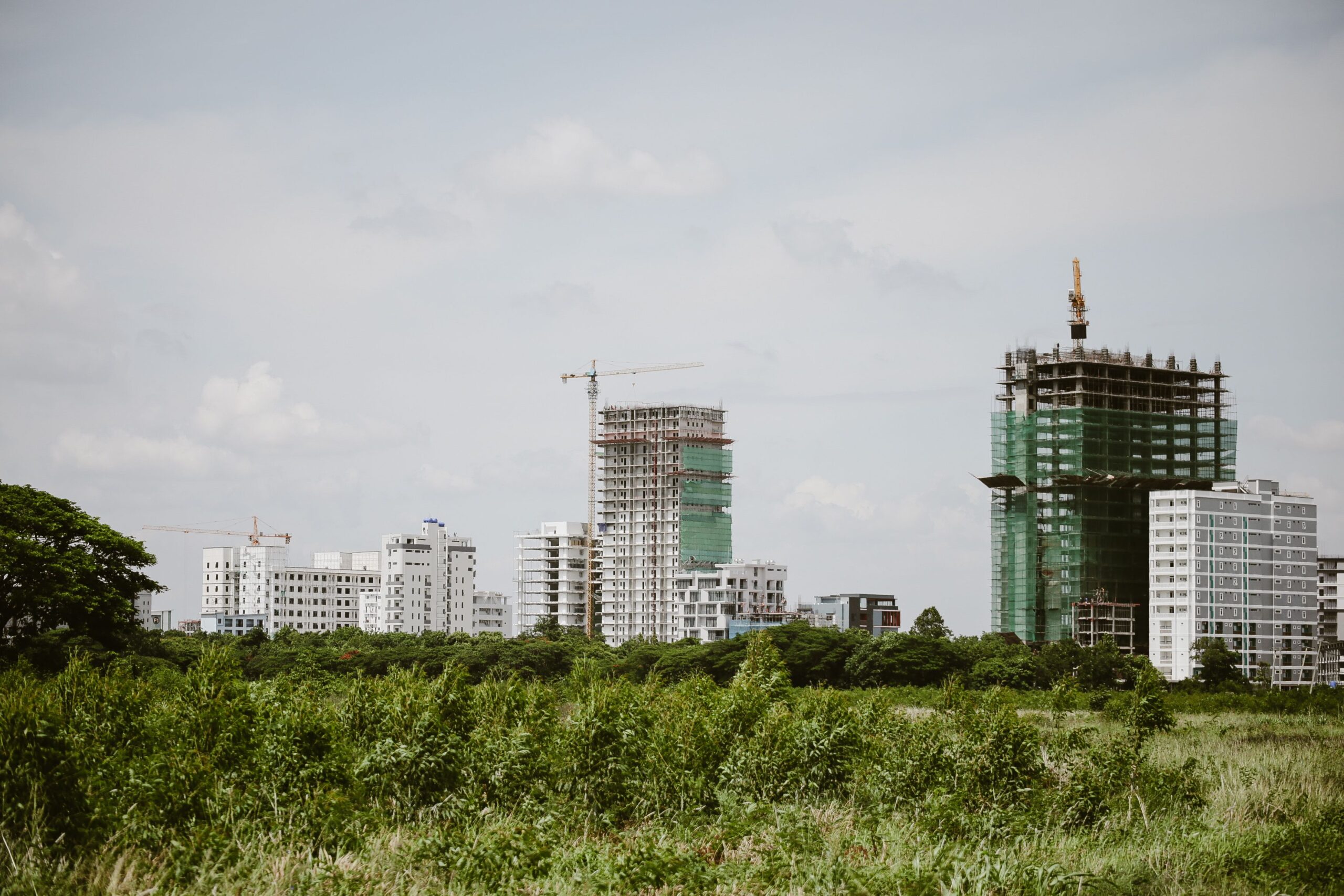 Modern real estate development in Abuja
